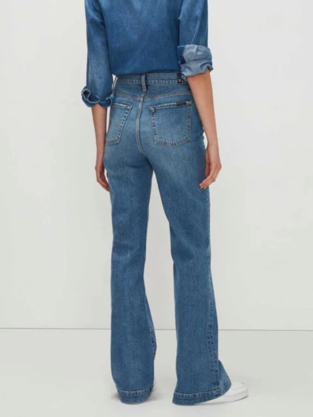 7 FOR ALL MANKIND ULTRA HIGH RISE DOJO PLAIN POCKET